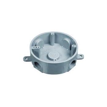 round outdoor junction box with outlet|5 round electrical junction box.